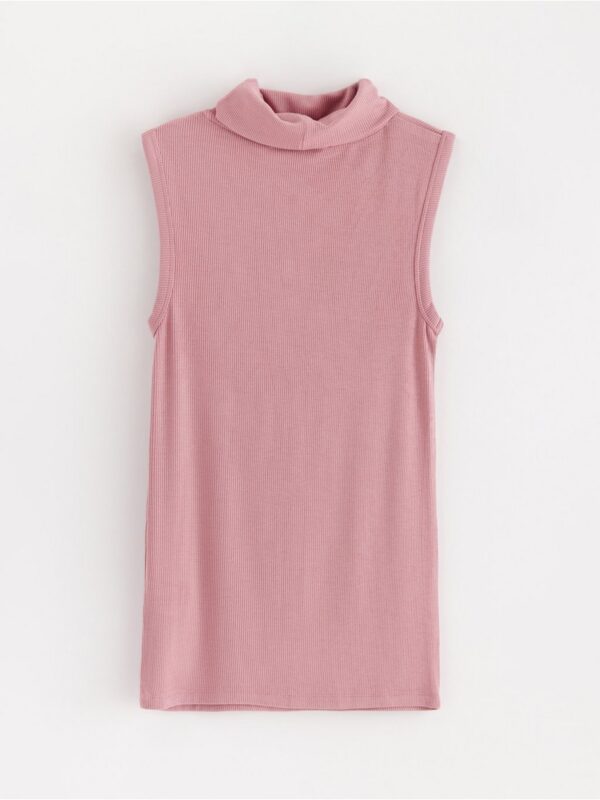 Sleeveless turtleneck top - 3001666-6012