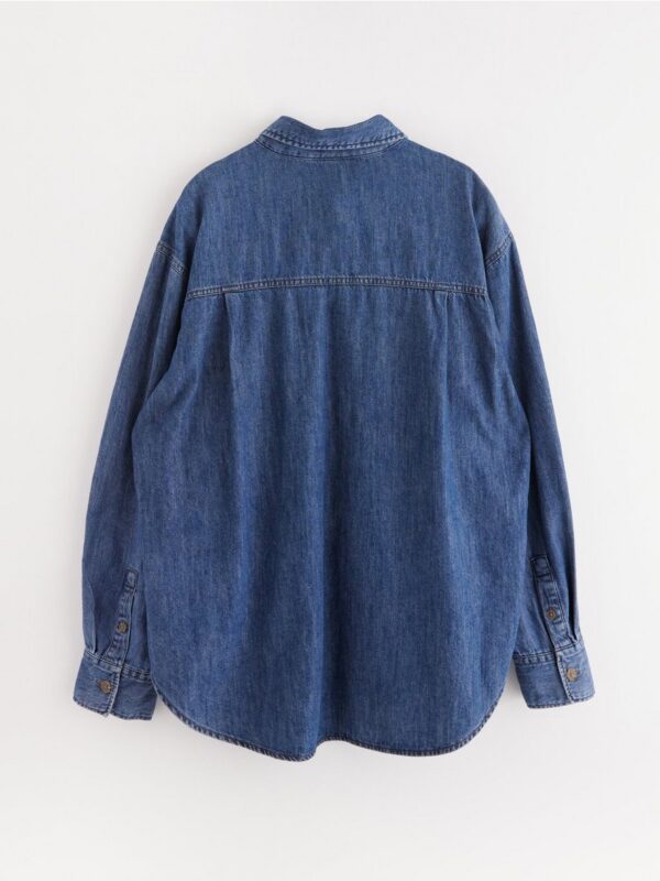 Oversized denim shirt - 3001759-790