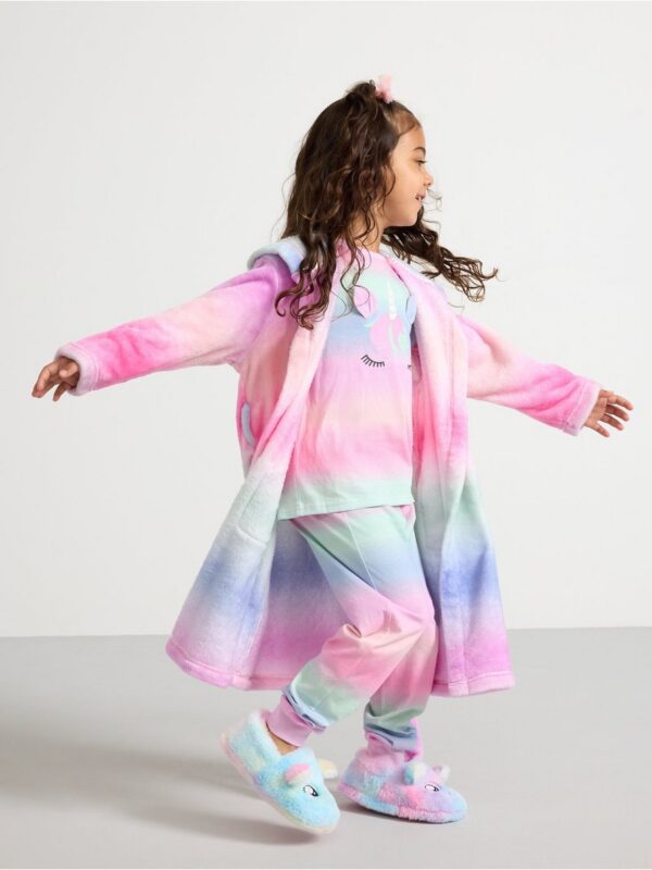 Robe in fleece - 3001856-2182