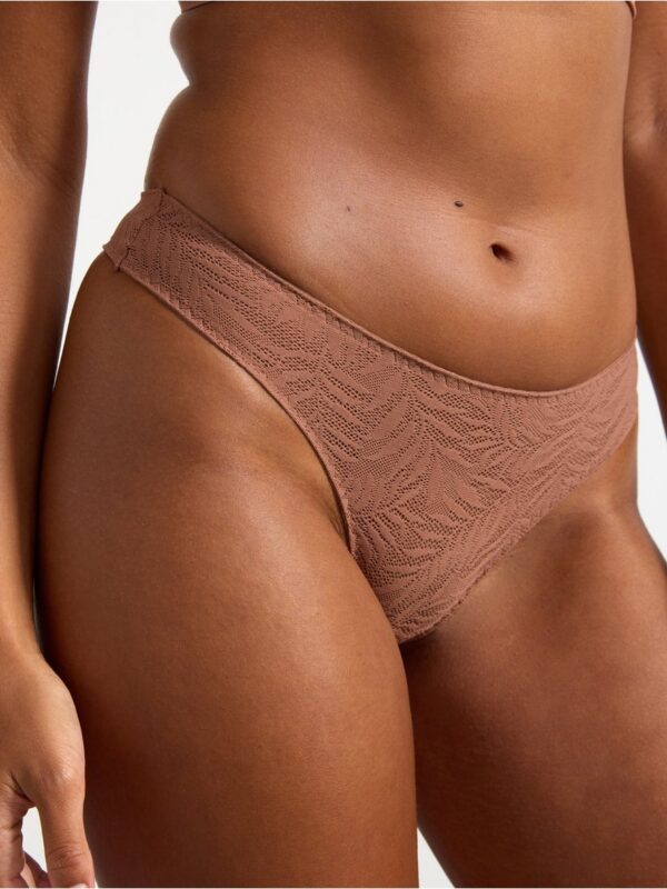 Thong in lace - 3001915-2724