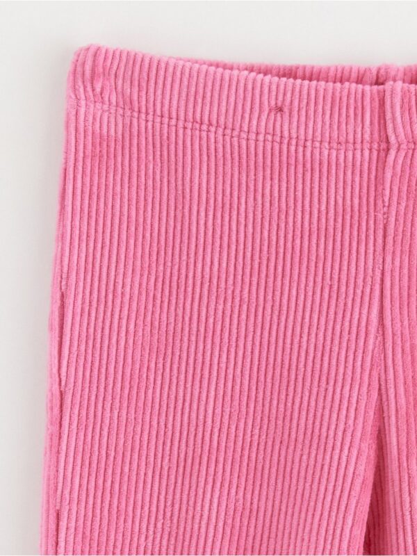 Flared leggings in velour - 3001943-2431
