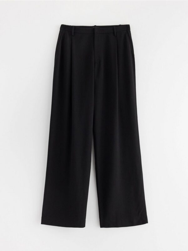 Trousers with straight legs - 3001972-80