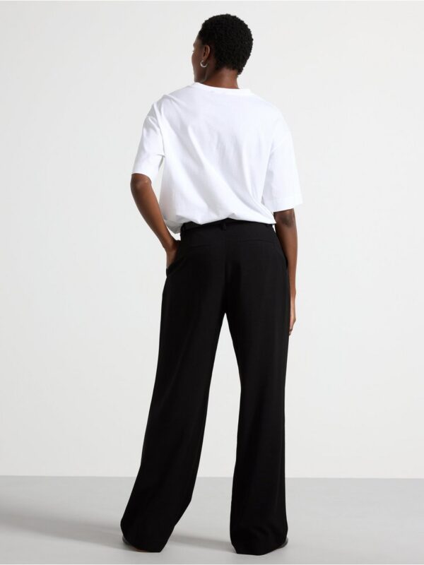 Trousers with straight legs - 3001972-80