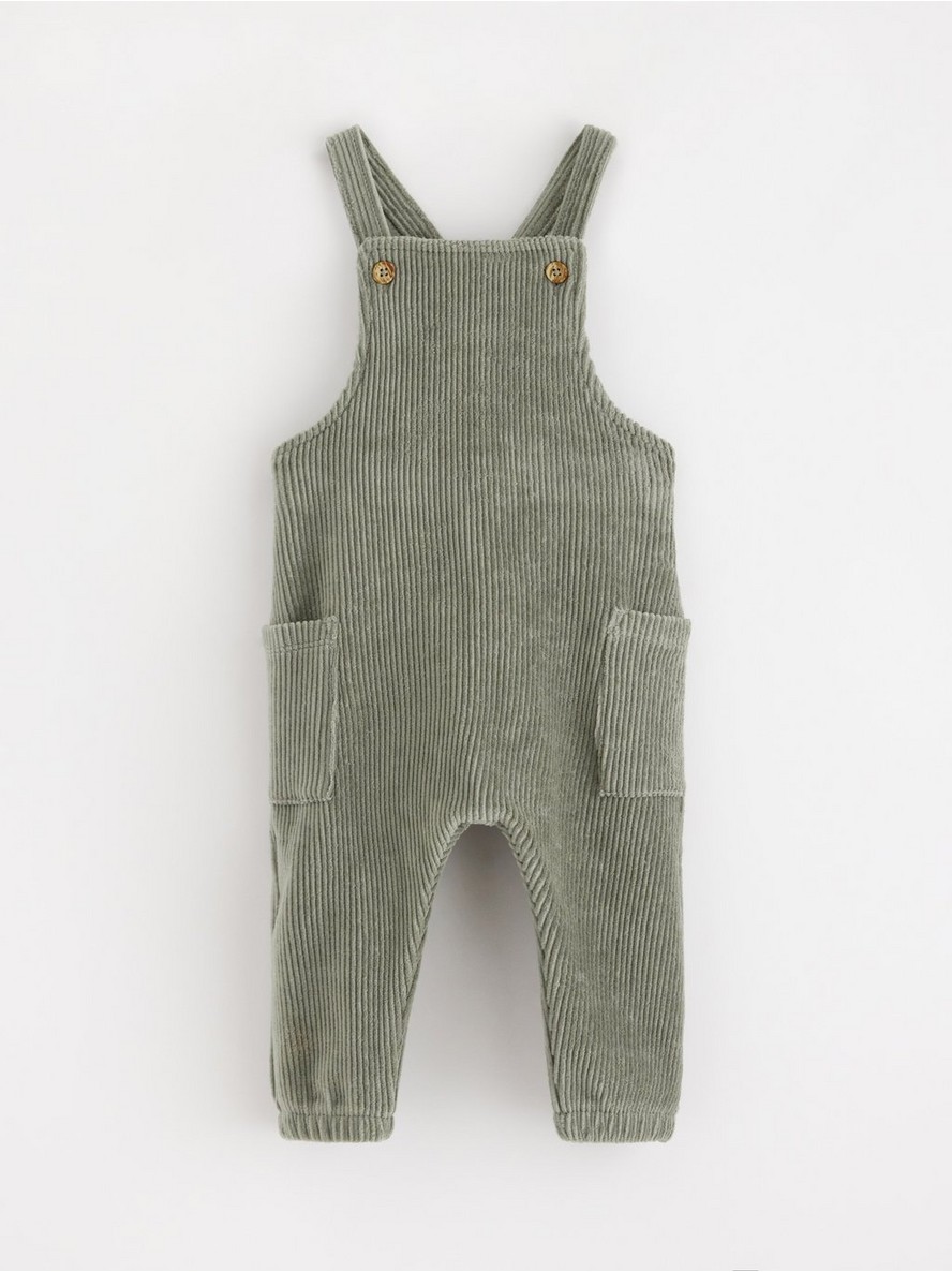 Pantalone – Bib trousers in velour