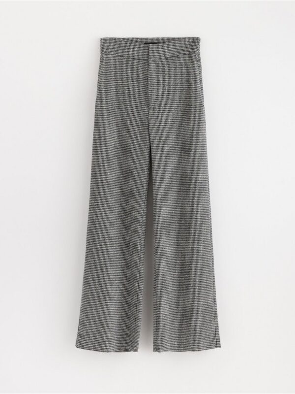 LYKKE wide trousers with high waist - 3002010-7763