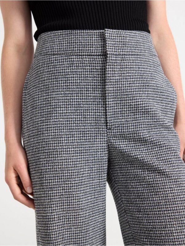 LYKKE wide trousers with high waist - 3002010-7763
