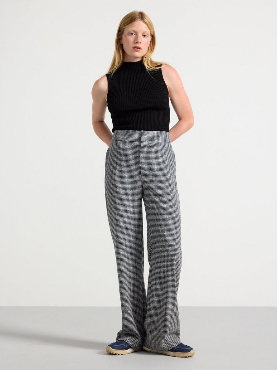 Pantalone – LYKKE wide trousers with high waist
