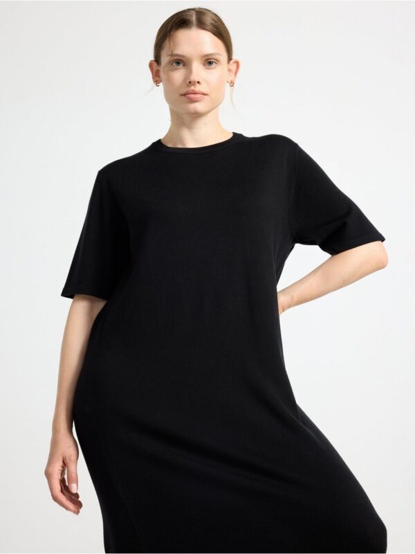 Fine-knit t-shirt dress - 3002085-80