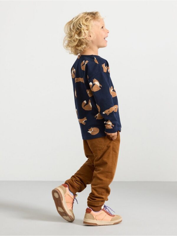 Trousers in corduroy - 3002146-1767