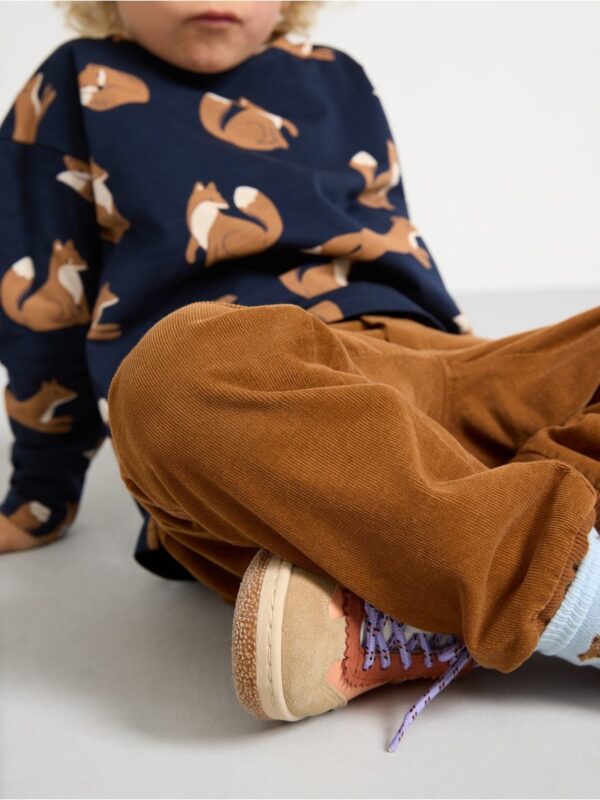Trousers in corduroy - 3002146-1767