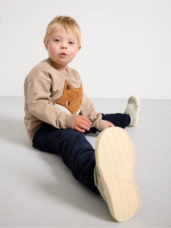 Trousers in corduroy - 3002146-2521
