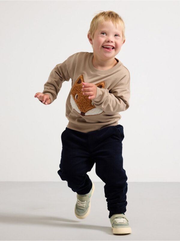 Trousers in corduroy - 3002146-2521