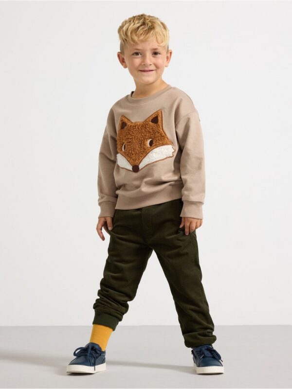 Trousers in corduroy - 3002146-8611
