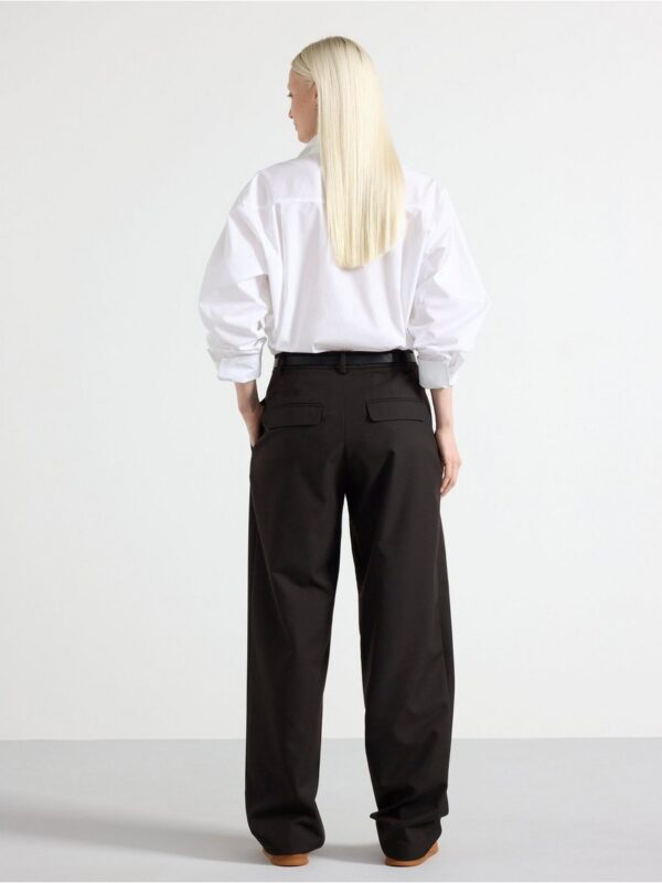 Wide tapered trousers - 3002166-8117