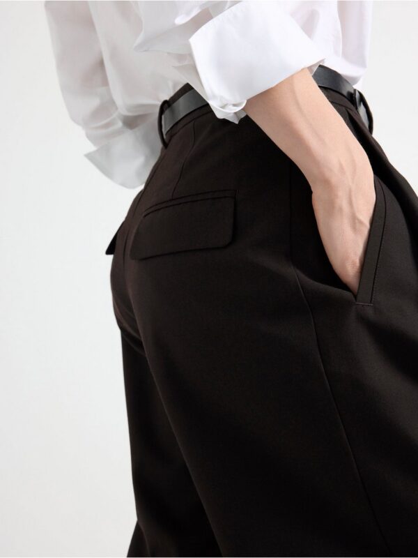 Wide tapered trousers - 3002166-8117