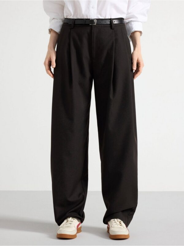 Wide tapered trousers - 3002166-8117