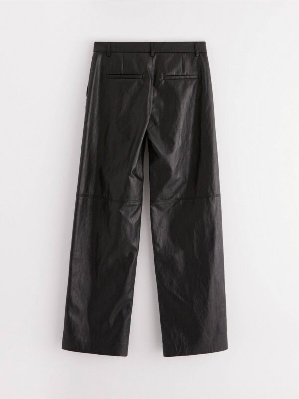 Trousers in imitation leather - 3002358-80