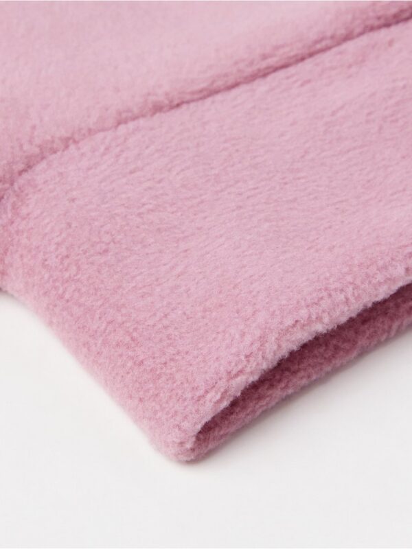 Mock turtleneck in fleece - 3002477-6991
