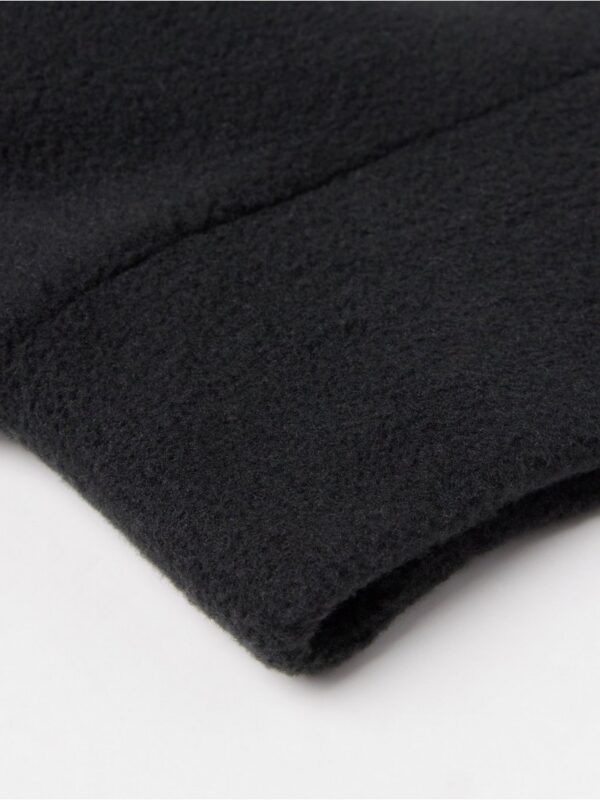 Mock turtleneck in fleece - 3002477-80