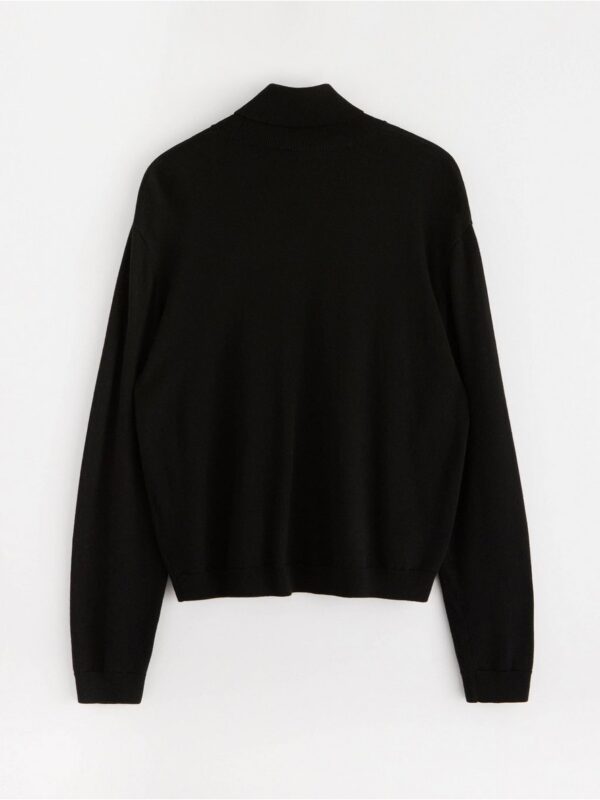Roll neck jumper in merino wool - 3002571-80