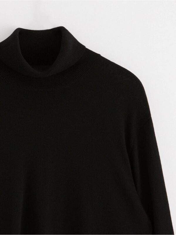 Roll neck jumper in merino wool - 3002571-80