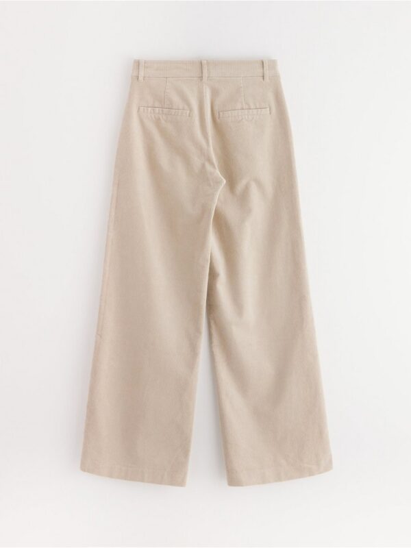 Wide trousers in corduroy - 3002711-6902