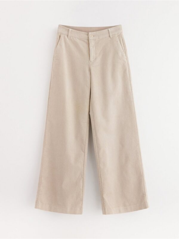 Wide trousers in corduroy - 3002711-6902
