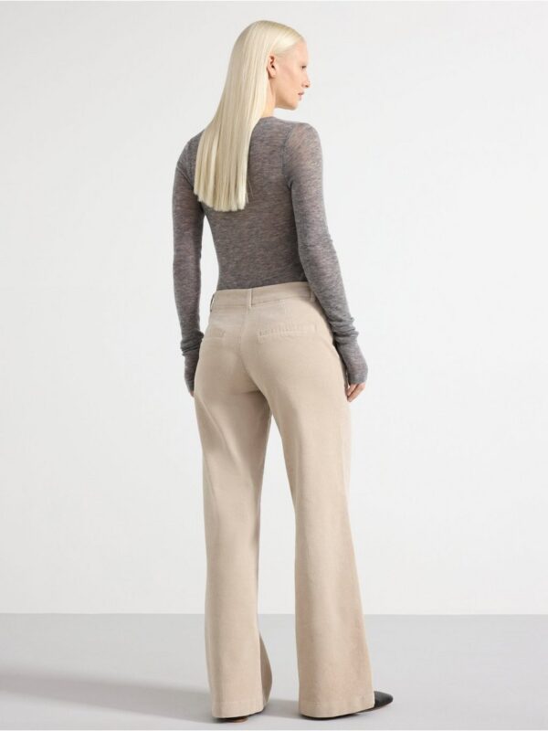 Wide trousers in corduroy - 3002711-6902