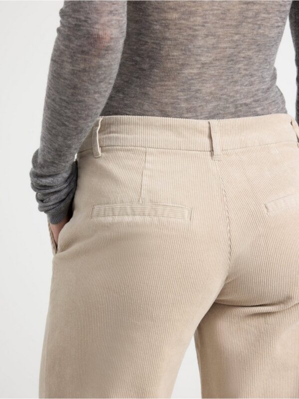 Wide trousers in corduroy - 3002711-6902