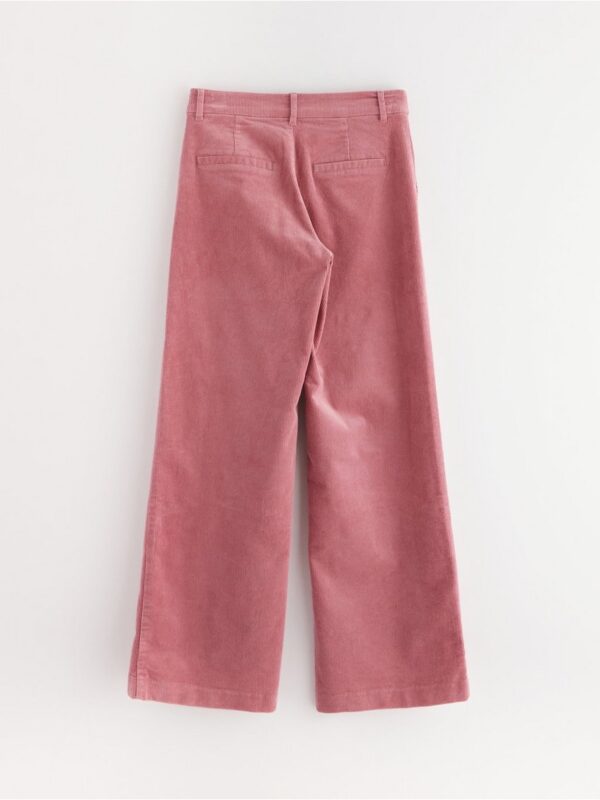 Wide trousers in corduroy - 3002711-8694