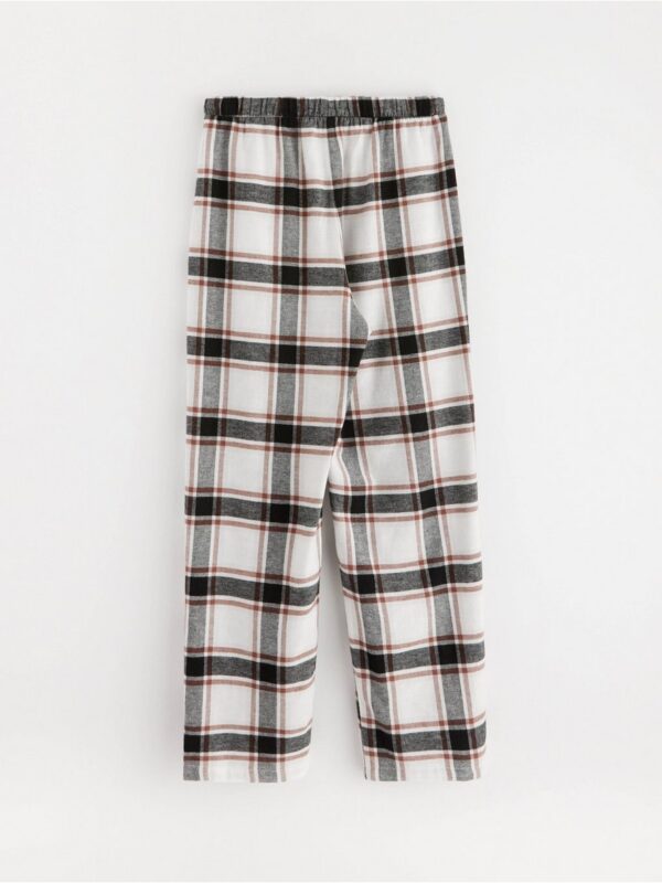 Pyjama trousers in flannel - 3002729-2683