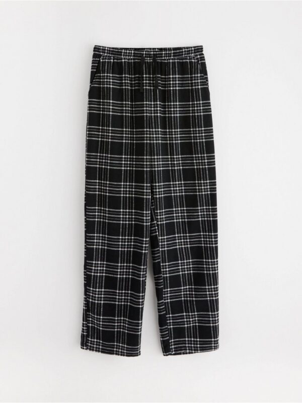 Pyjama trousers in flannel - 3002729-80
