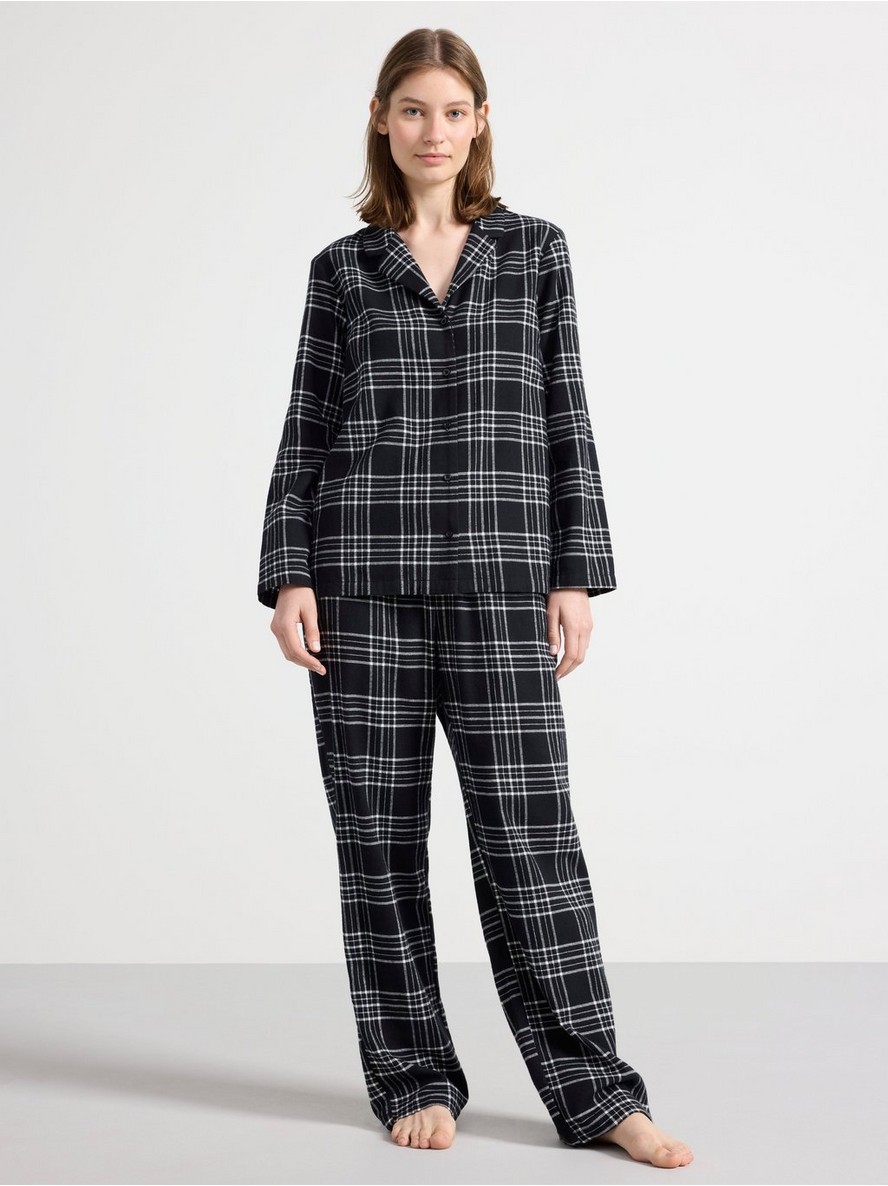 Pidzama donji deo – Pyjama trousers in flannel