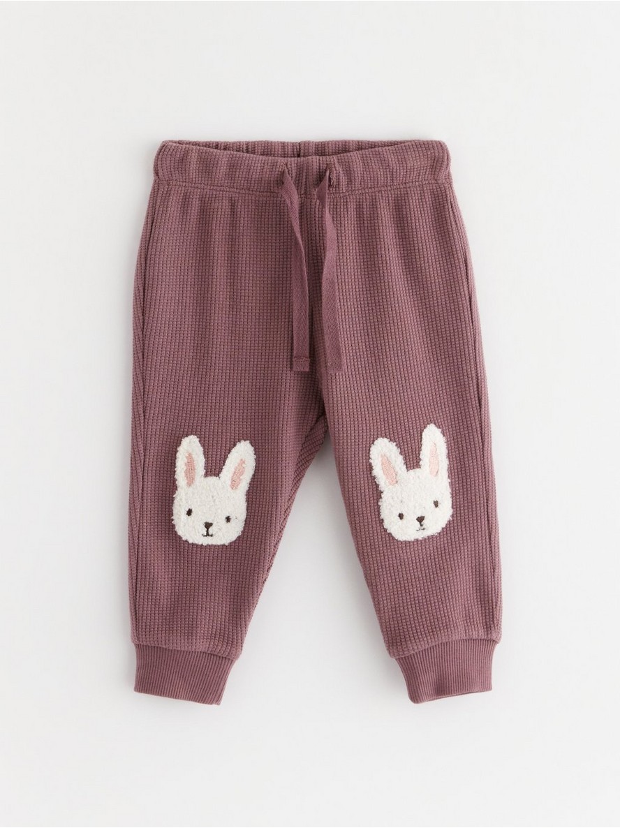 Pantalone – Joggers with knee appliqué