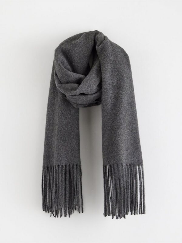 Scarf with fringes - 3002879-146