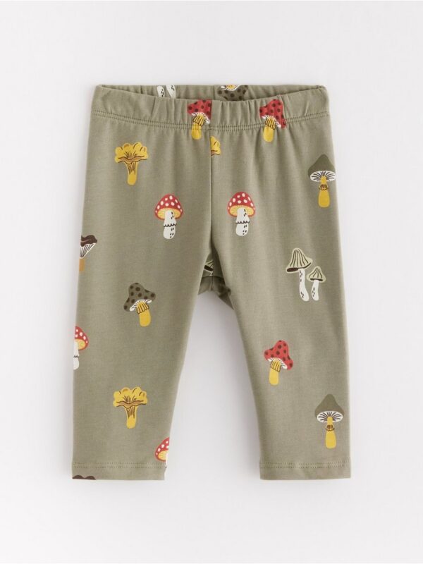 Leggings with brushed inside - 3003067-6901