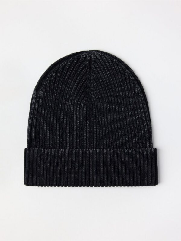 Rib-knitted beanie - 3003164-6959
