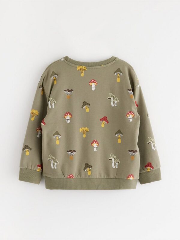Sweatshirt with brushed inside - 3003263-6901