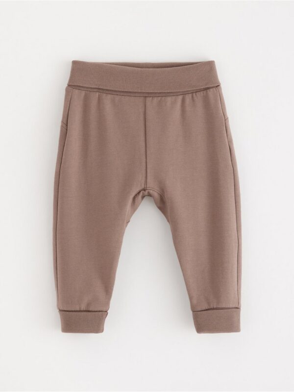 Joggers with brushed inside - 3003271-9849