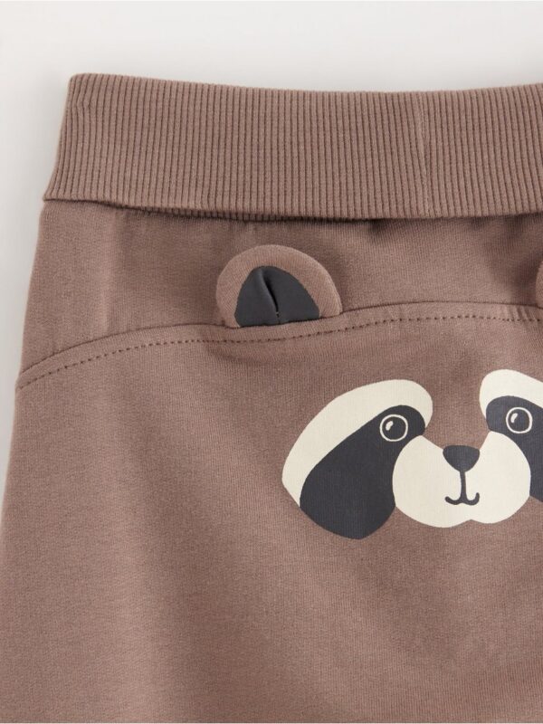 Joggers with brushed inside - 3003271-9849