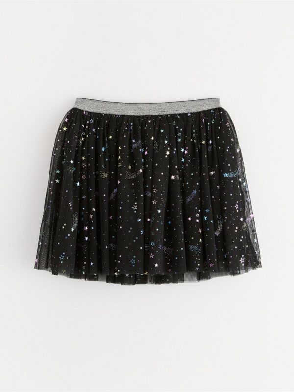 Tulle skirt with stars - 3003293-80
