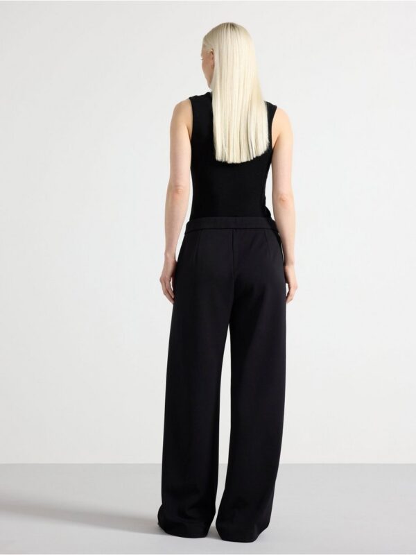 Wide  jersey trousers - 3003446-80