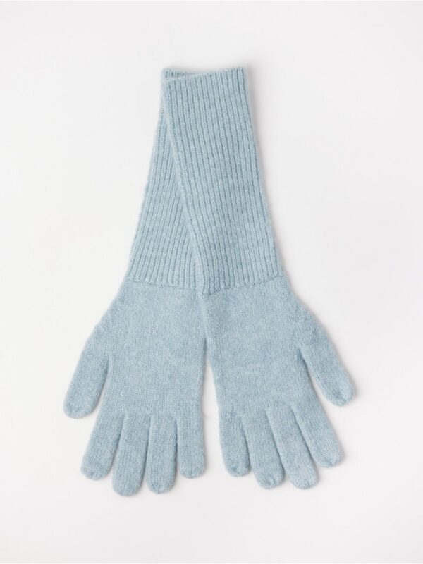 Fine-knit gloves - 3003487-9616