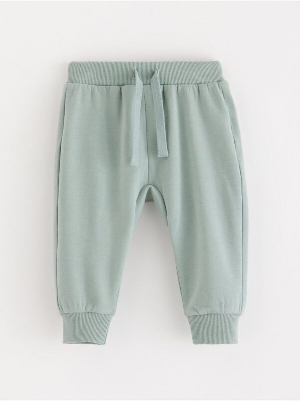 Joggers with brushed inside - 3003579-8707
