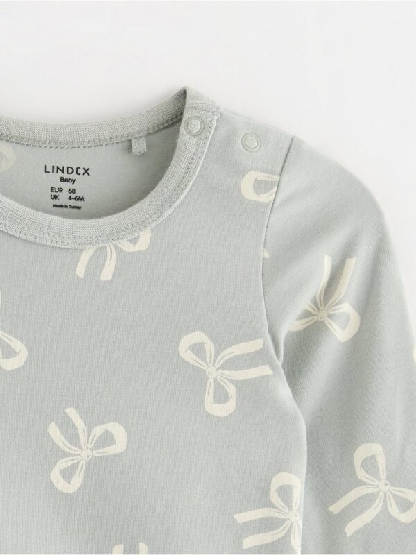 Long-sleeved bodysuit - 3004301-7986