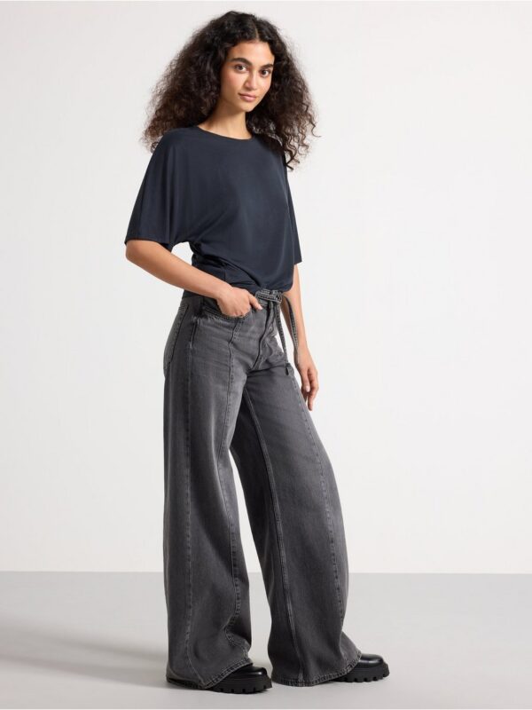 Short-sleeved top in modal - 3004341-150