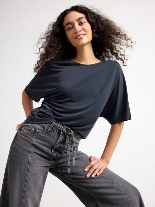 Short-sleeved top in modal - 3004341-150