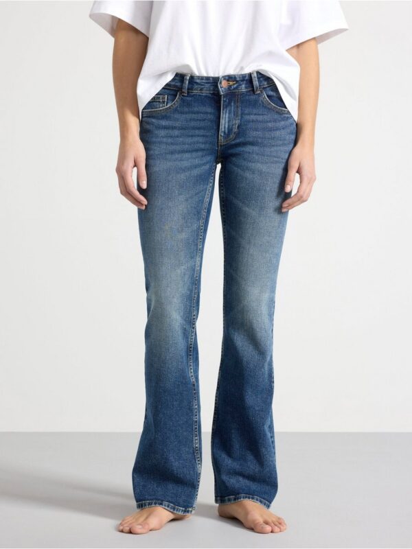 FAY Flared low waist jeans - 8607993-791