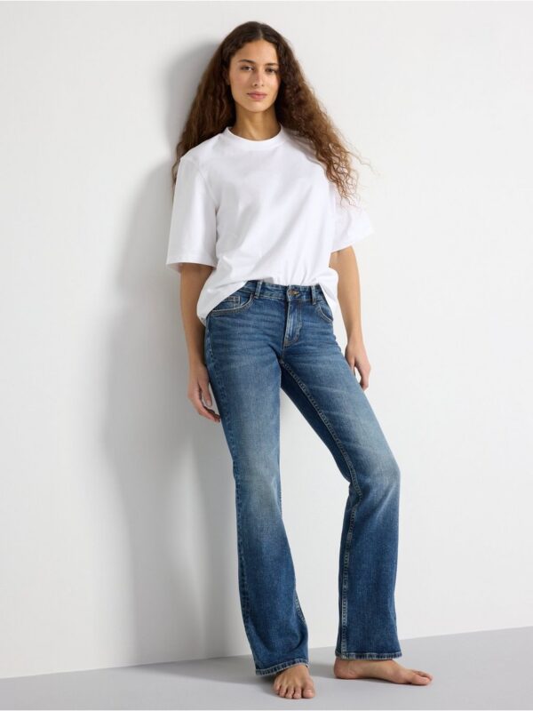 FAY Flared low waist jeans - 8607993-791