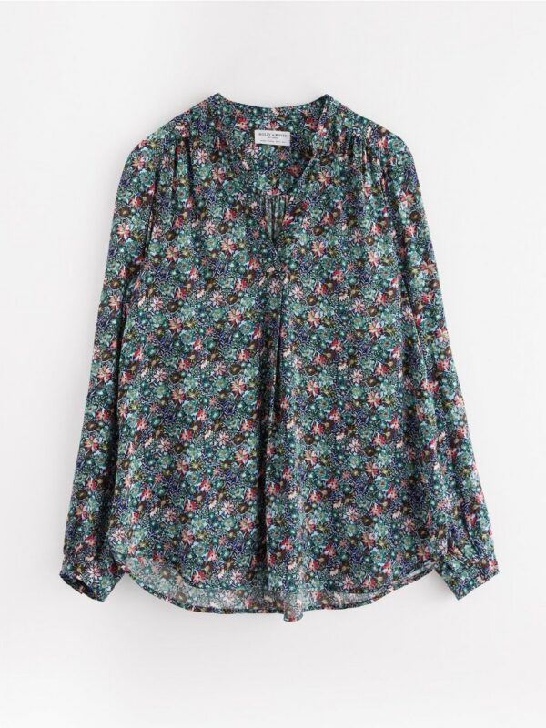 Long-sleeved blouse - 3000080-9615
